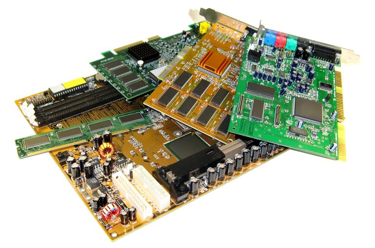 Landscape,Photo,Of,A,Collection,Of,Circuit,Boards.