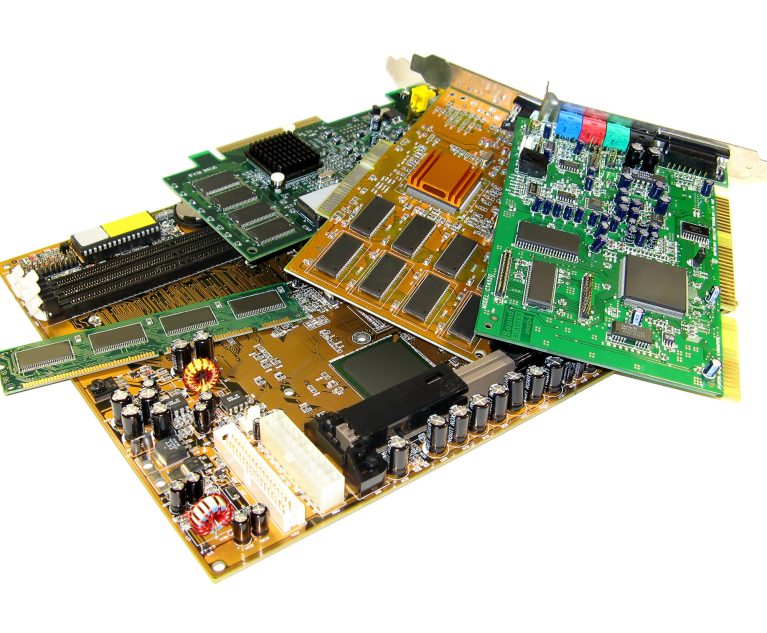 Landscape,Photo,Of,A,Collection,Of,Circuit,Boards.