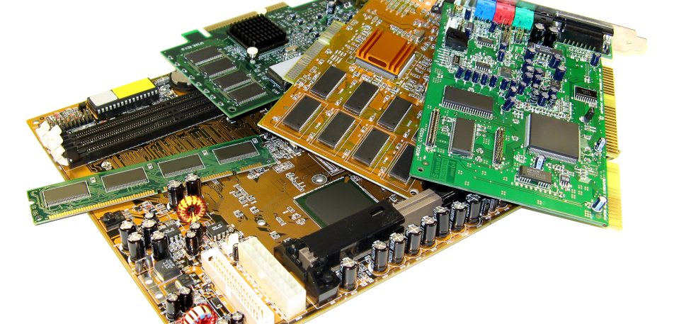 Landscape,Photo,Of,A,Collection,Of,Circuit,Boards.